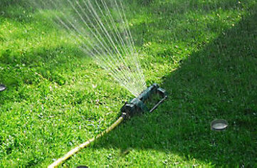 Watering your lawn